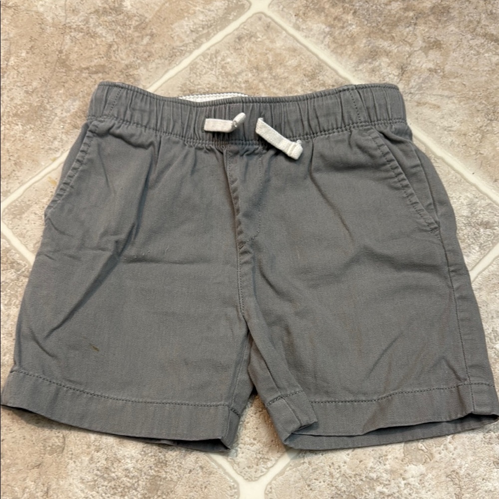 Crewcuts Gray Flat Front Shorts